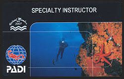 padi specialitée instructeur