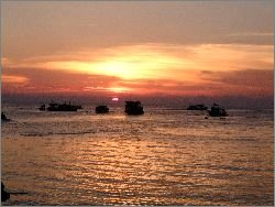 Coucher de soleil a Koh Tao