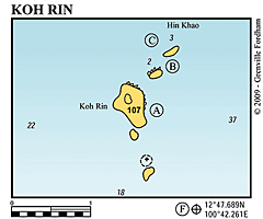 koh rhin dive site,  koh sak, koh rhin, koh krock, koh larn, koh pai, koh man vichai, koh klung badan