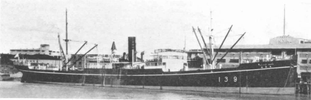 japanese merchant ships at war tottori maru