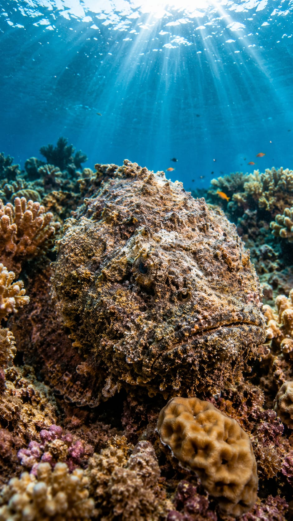 Pour en savoir plus sur Wikipédia sur les poissons pierre Ne marchez JAMAIS sur ce caillou, il y a peut-etre un poisson pierre avec le centre de plongée 5etoiles IDC Dive Académie Plongée Asie